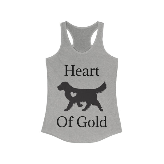 Heart Of Gold Women's Racerback Tank