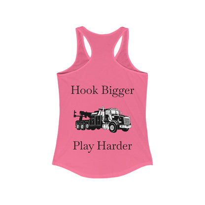Hook Bigger Women's Racerback Tank