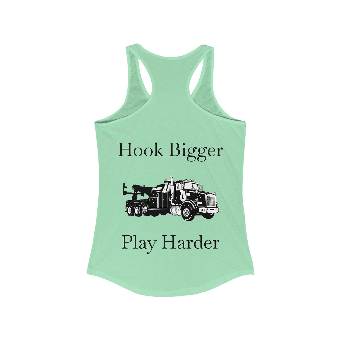 Hook Bigger Women's Racerback Tank