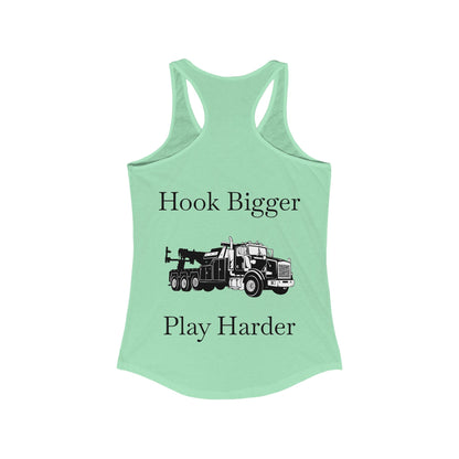 Hook Bigger Women's Racerback Tank