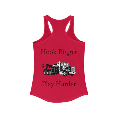 Hook Bigger Women's Racerback Tank