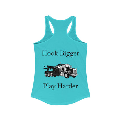 Hook Bigger Women's Racerback Tank
