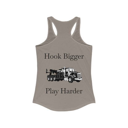 Hook Bigger Women's Racerback Tank
