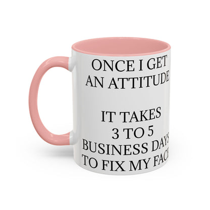 Fix My Face 2-Tone Coffee Mug