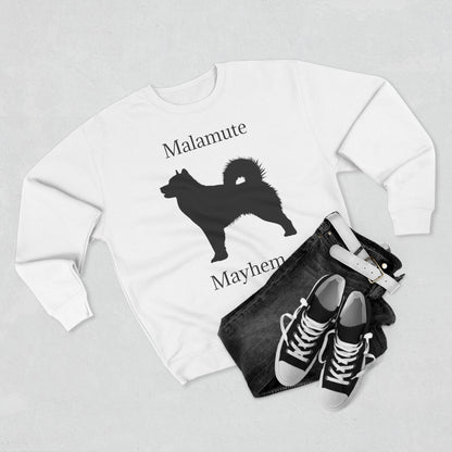 Malamute Mayhem Unisex Crewneck Sweatshirt