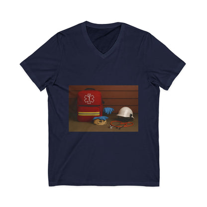 EMS Appreciation Unisex Short Sleeve V-Neck Tee