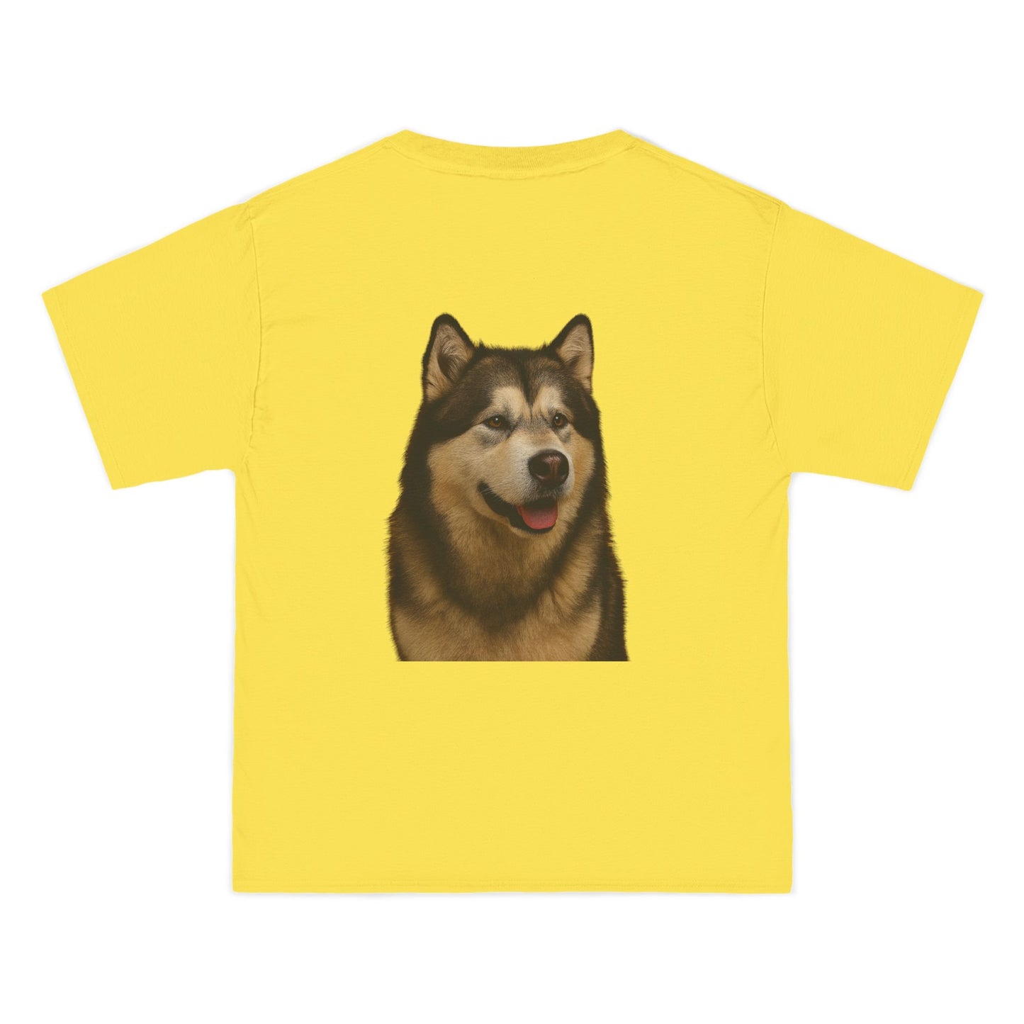 Malamute Head Men's Short-Sleeve Crewneck Tee