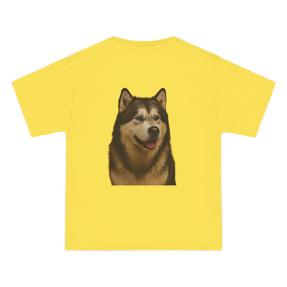 Malamute Head Men's Short-Sleeve Crewneck Tee