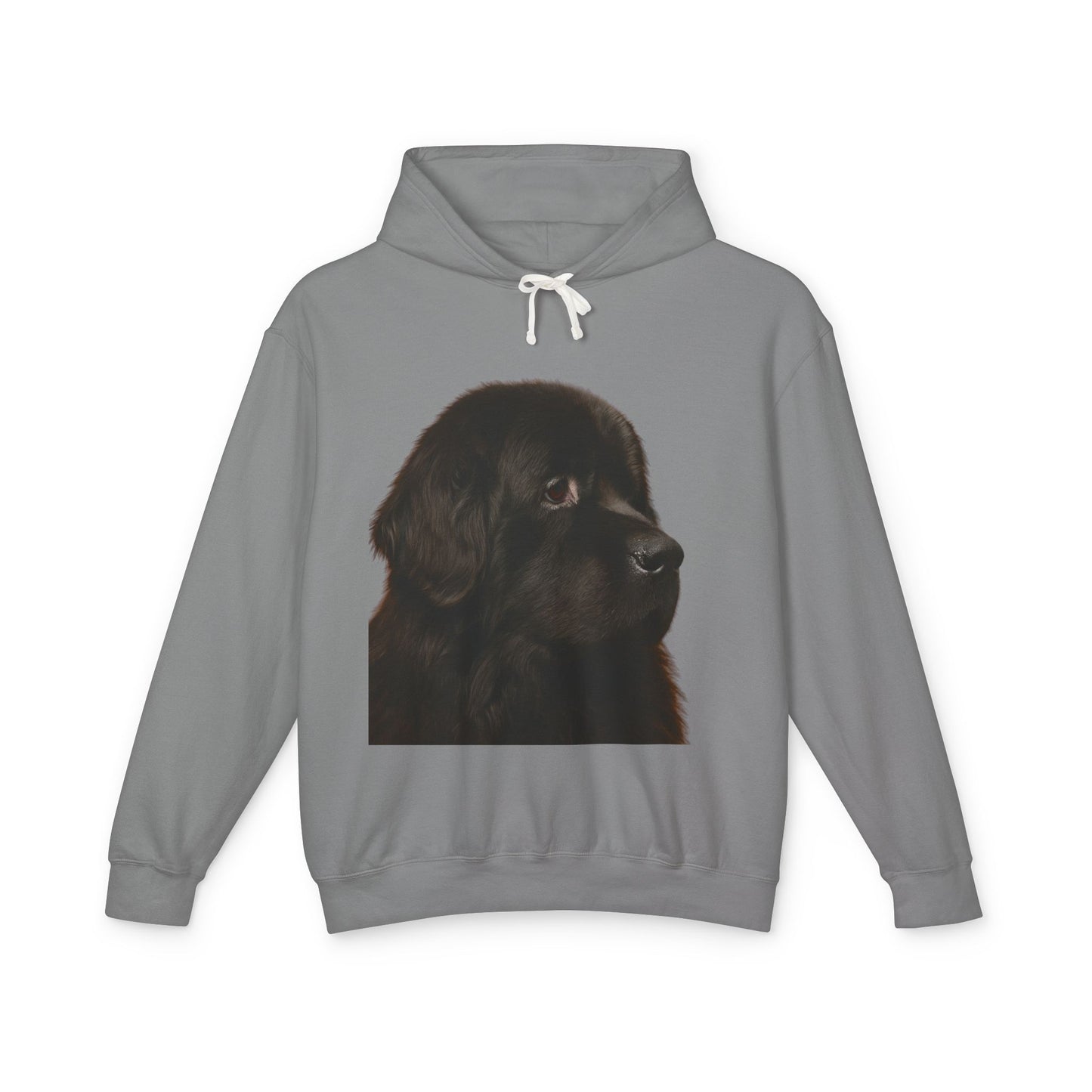 Newfie Head Unisex Lightweight Hoodie