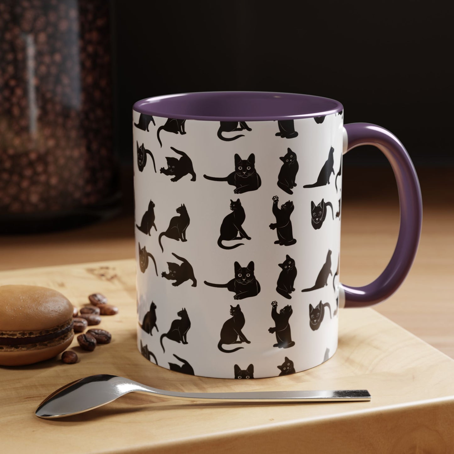 Cats 2-Tone Coffee Mug