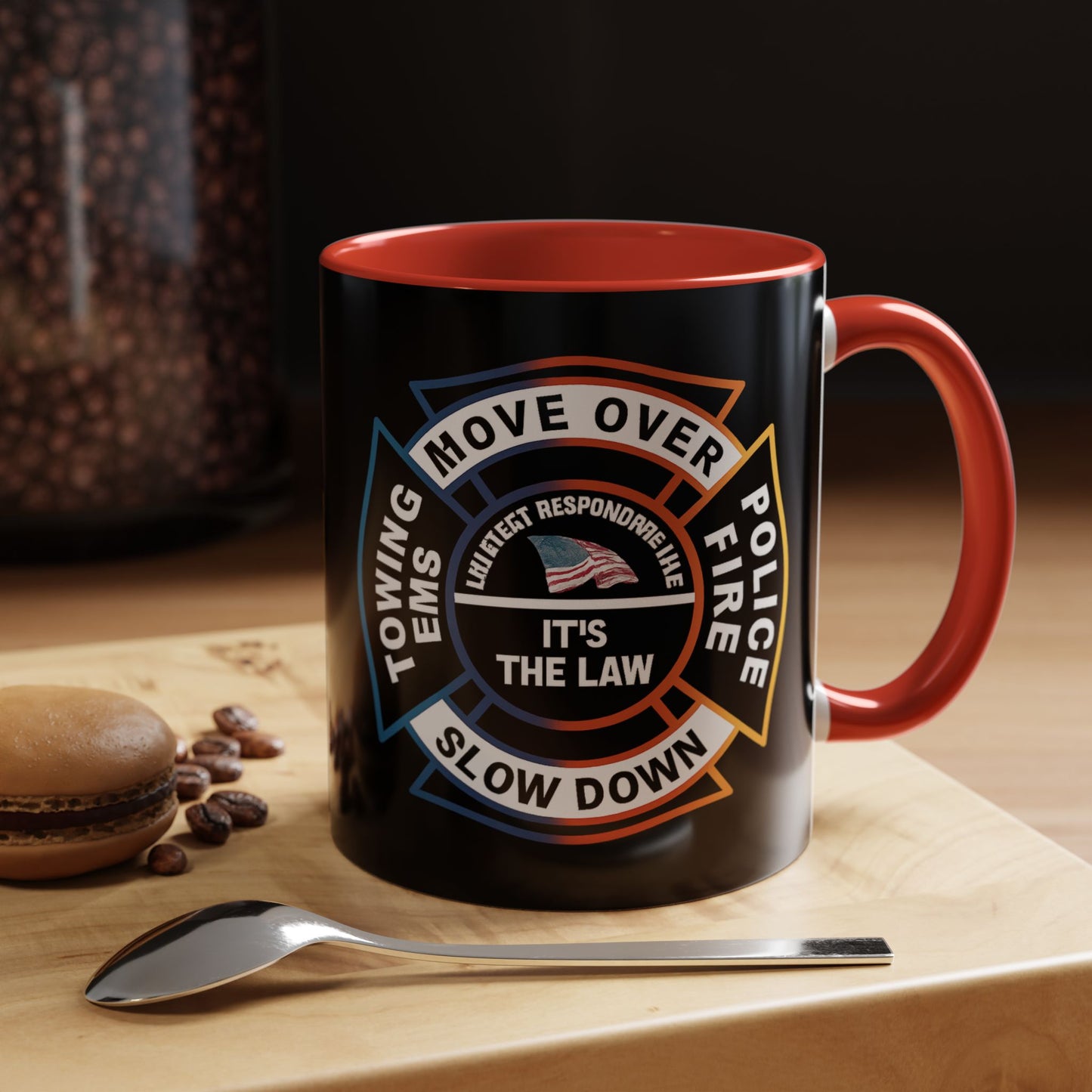 Let First Responders Live 2-Tone Coffee Mug