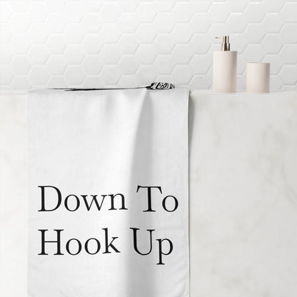 Down To Hook Up Mink-Cotton  Beach Towel