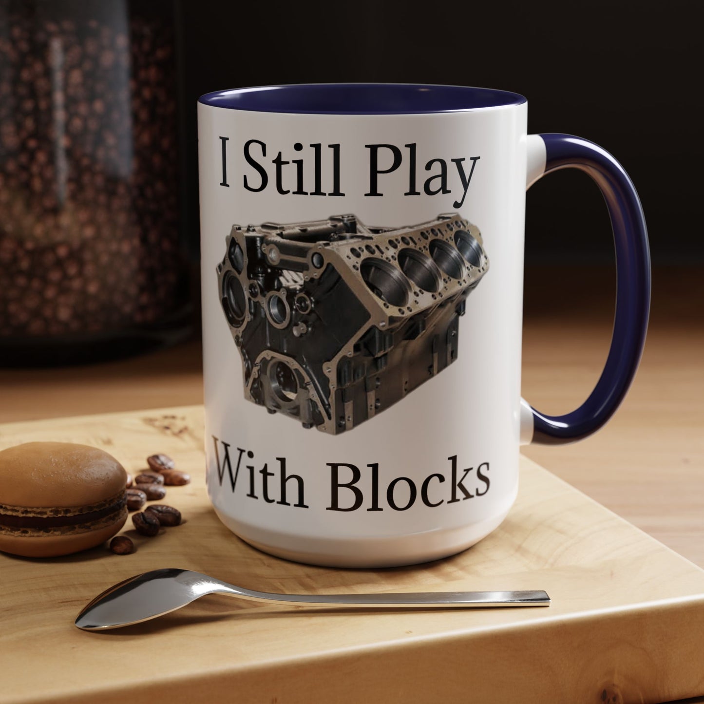 Play With Blocks 2-Tone Coffee Mug