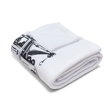 Down To Hook Up Arctic Fleece Blanket