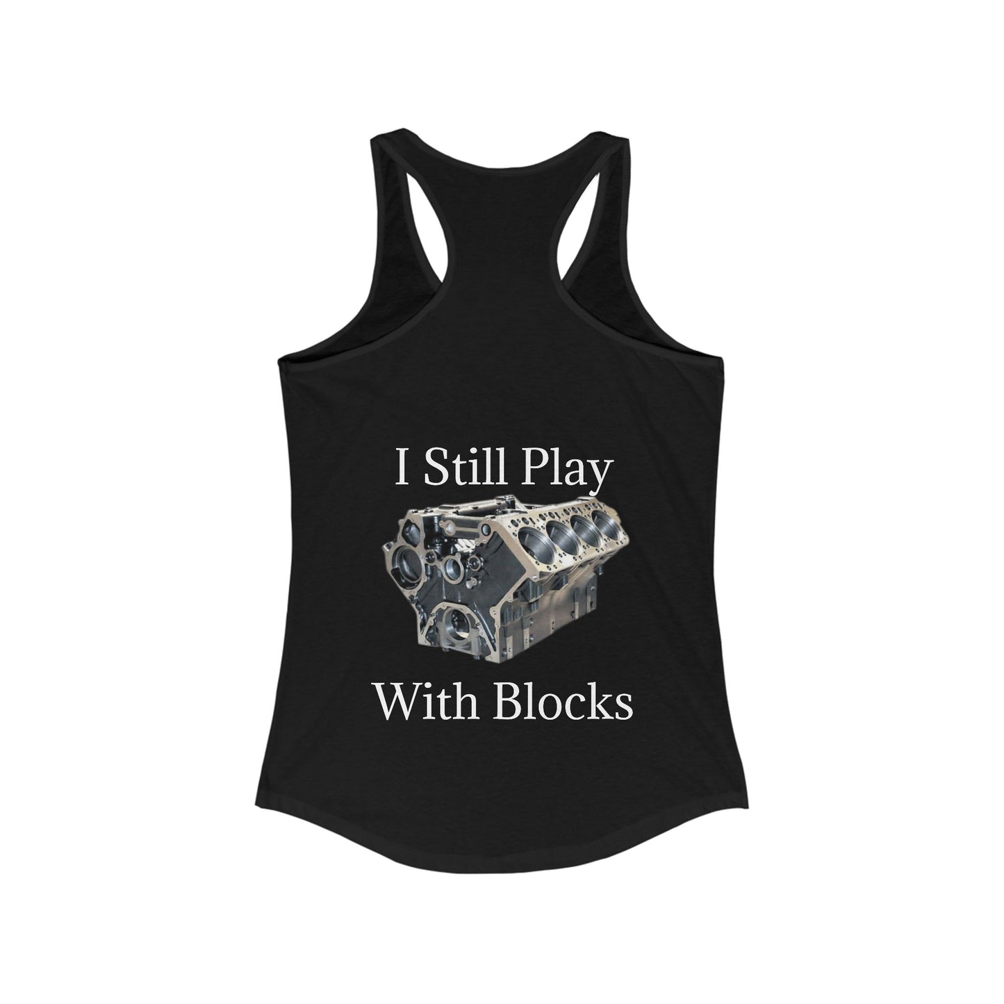 Play With Blocks Women's Racerback Tank