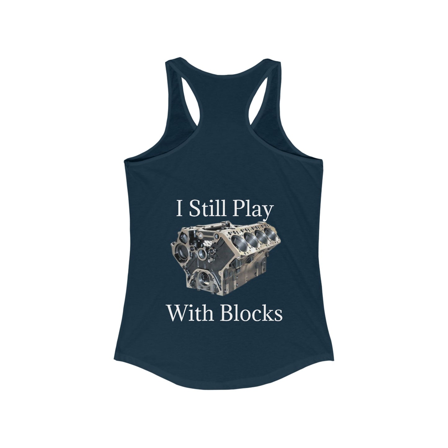 Play With Blocks Women's Racerback Tank