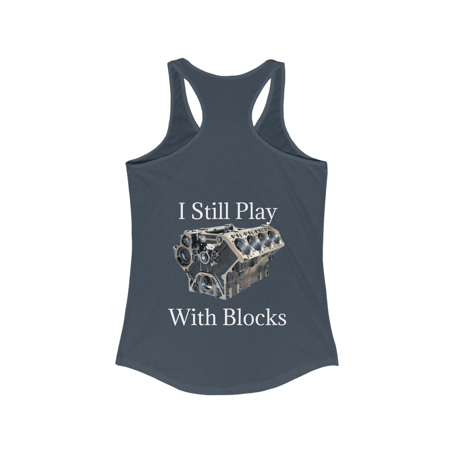 Play With Blocks Women's Racerback Tank
