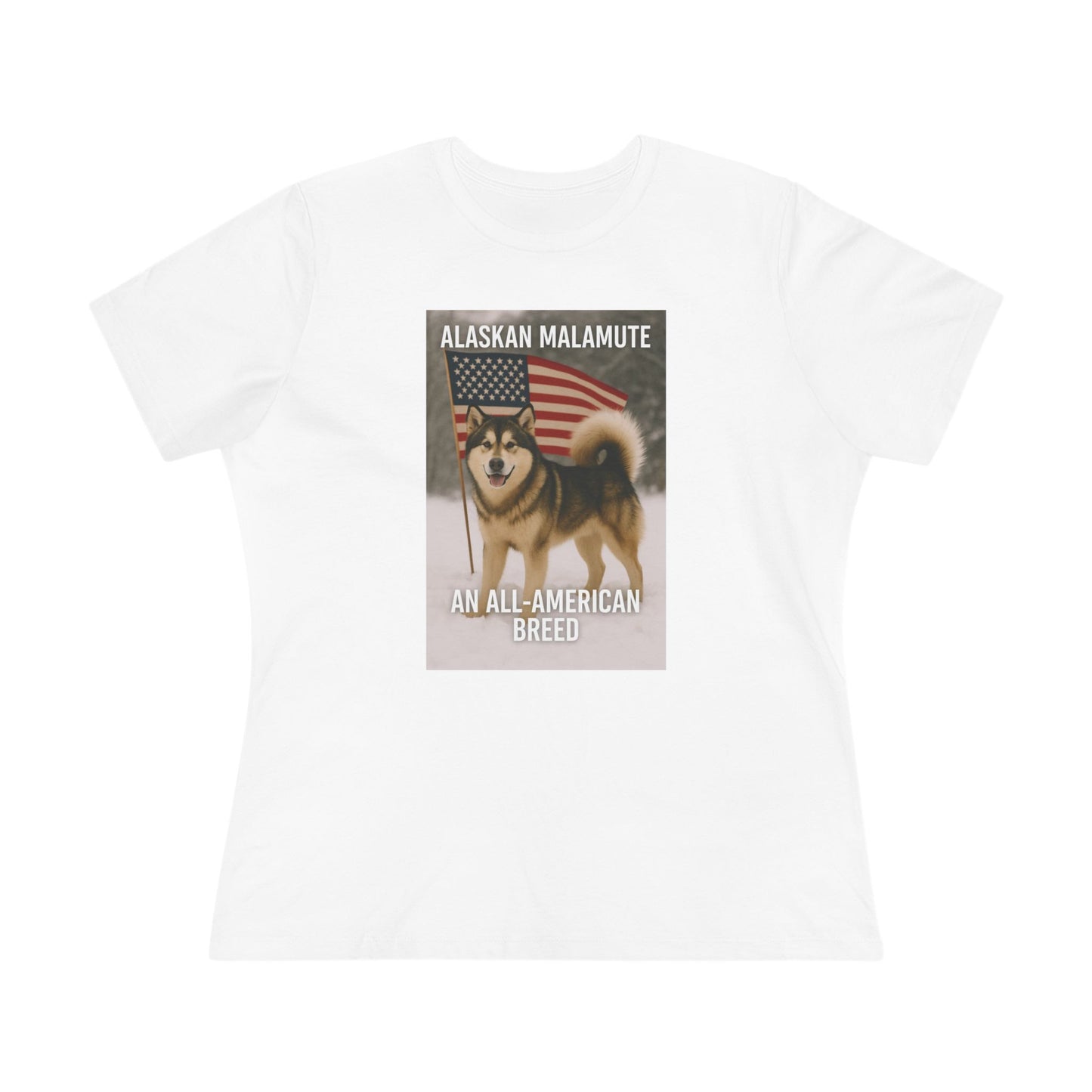 All-American Breed Women's Short Sleeve Crewneck Tee