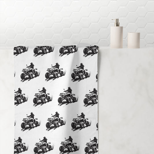 Slingin' Mud Quad Mink-Cotton  Beach Towel