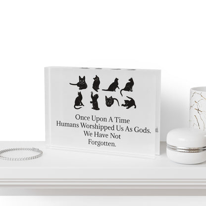 Once Upon A Time Acrylic Photo Block