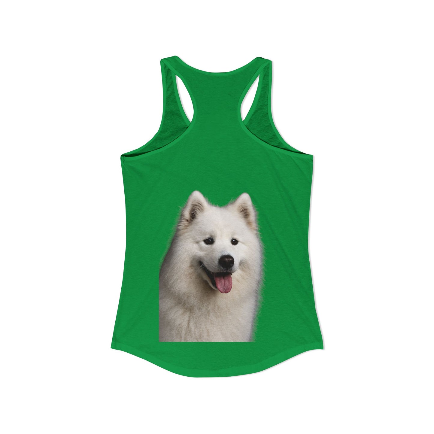 Samoyed Head Women's Racerback Tank