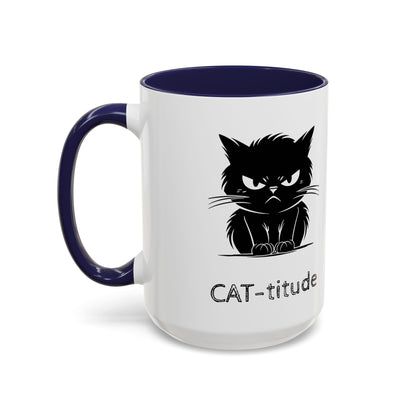 CAT-titude 2-Tone Coffee Mug