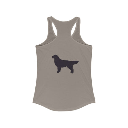 Golden Silhouette Women's Racerback Tank