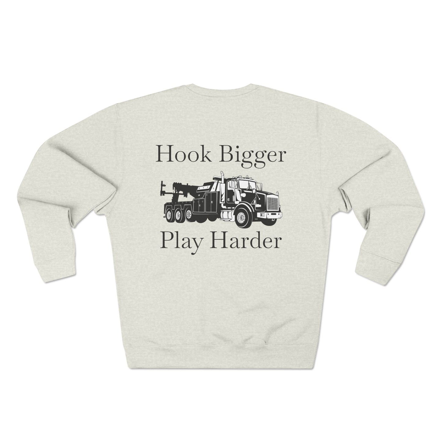Hook Bigger Unisex Crewneck Sweatshirt