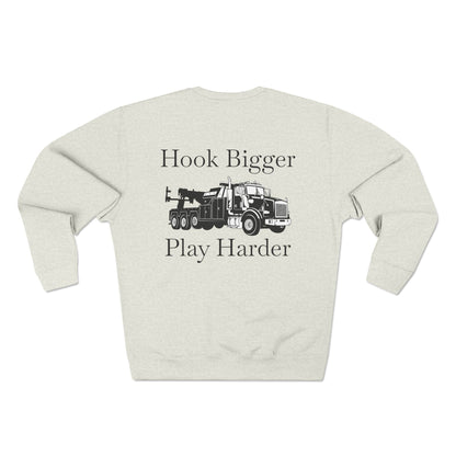 Hook Bigger Unisex Crewneck Sweatshirt
