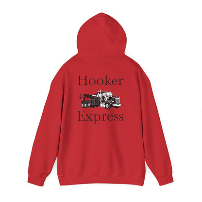 H**ker Express Heavy Tow Truck Unisex Hoodie