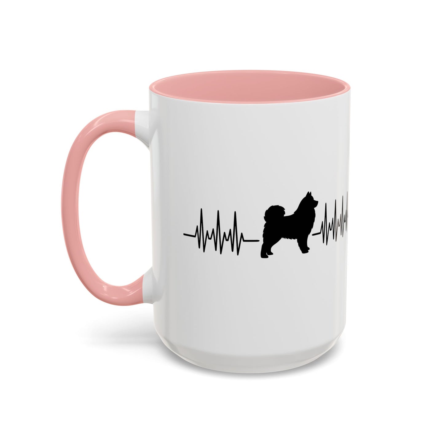 My Heart Beats For Samoyeds 2-Tone Coffee Mug