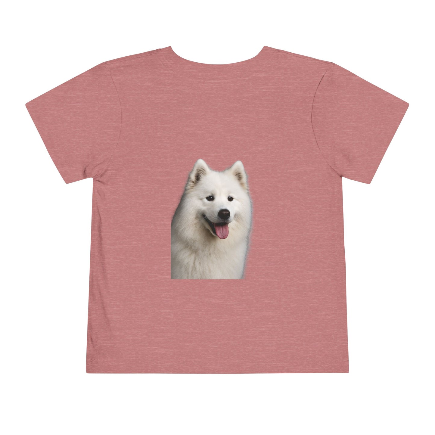 Samoyed Head Toddler Unisex Short Sleeve Crewneck Tee