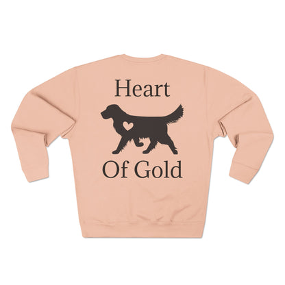 Heart Of Gold Unisex Crewneck Sweatshirt
