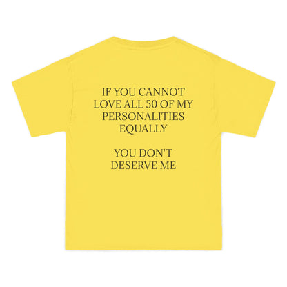 50 Personalities Men's Short-Sleeve Crewneck Tee