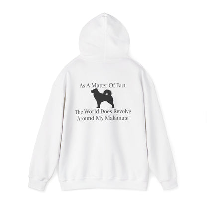 Matter Of Fact Malamute Unisex Hoodie