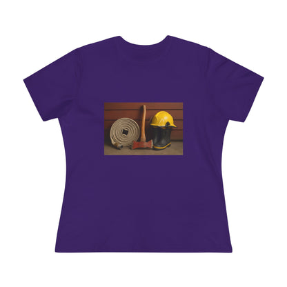Fire/Rescue Appreciation Women's Short Sleeve Crewneck Tee