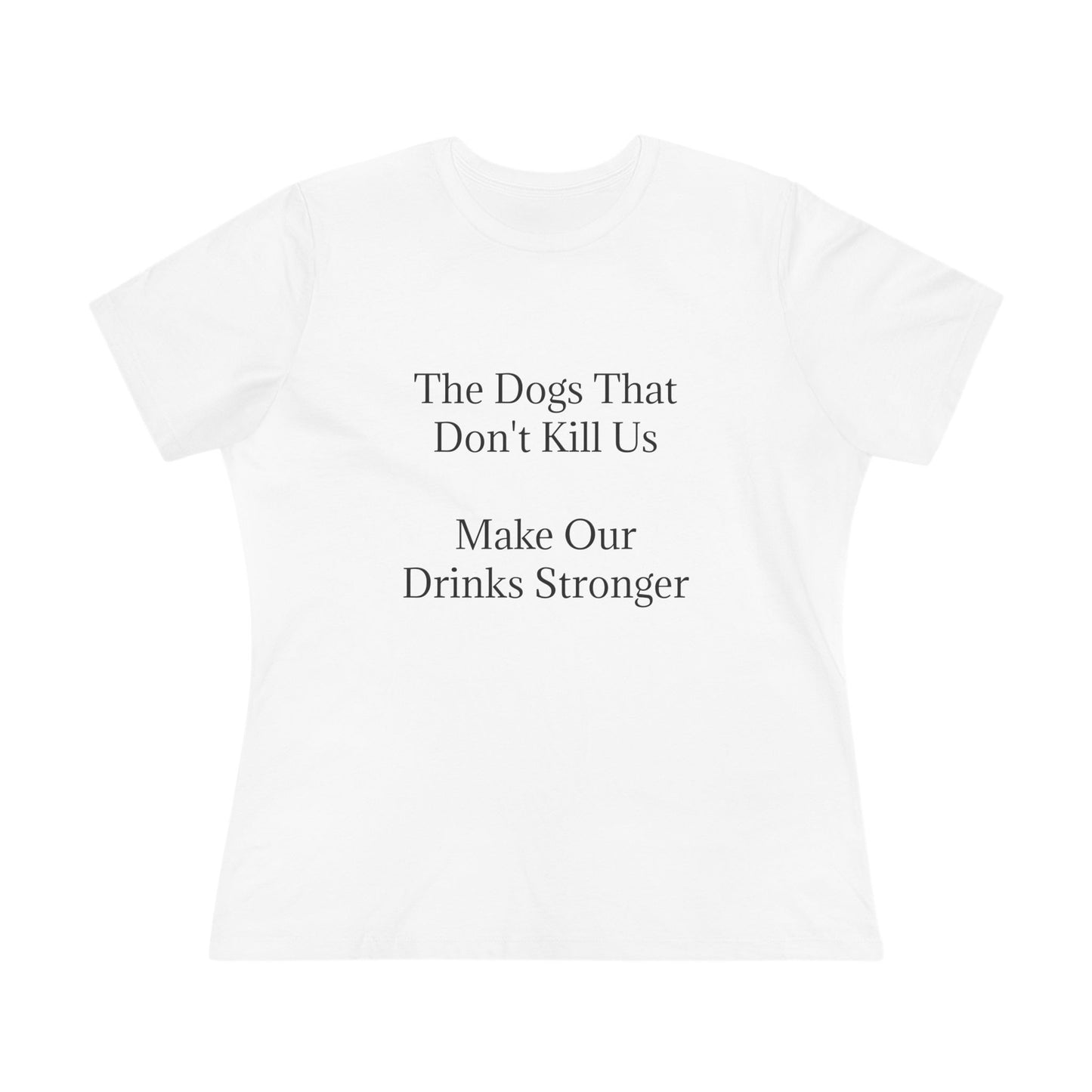 Drinks Stronger Women's Short Sleeve Crewneck Tee