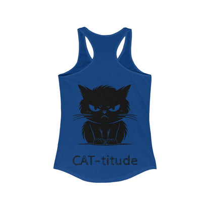 CAT-titude Women's Racerback Tank