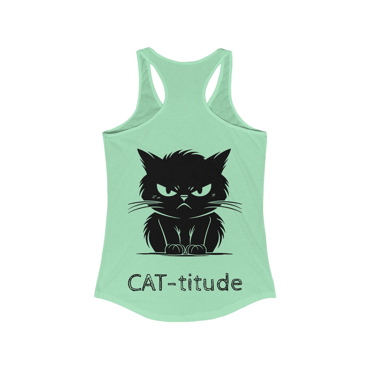 CAT-titude Women's Racerback Tank