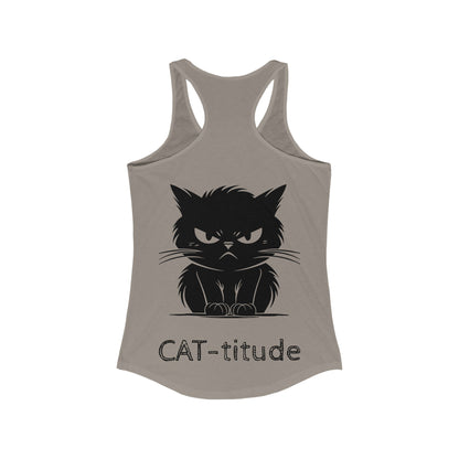 CAT-titude Women's Racerback Tank