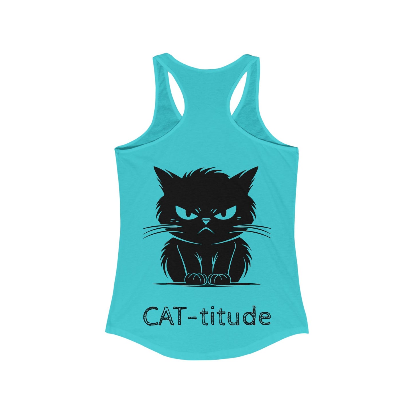 CAT-titude Women's Racerback Tank