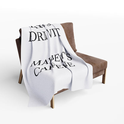 Born With It Arctic Fleece Blanket