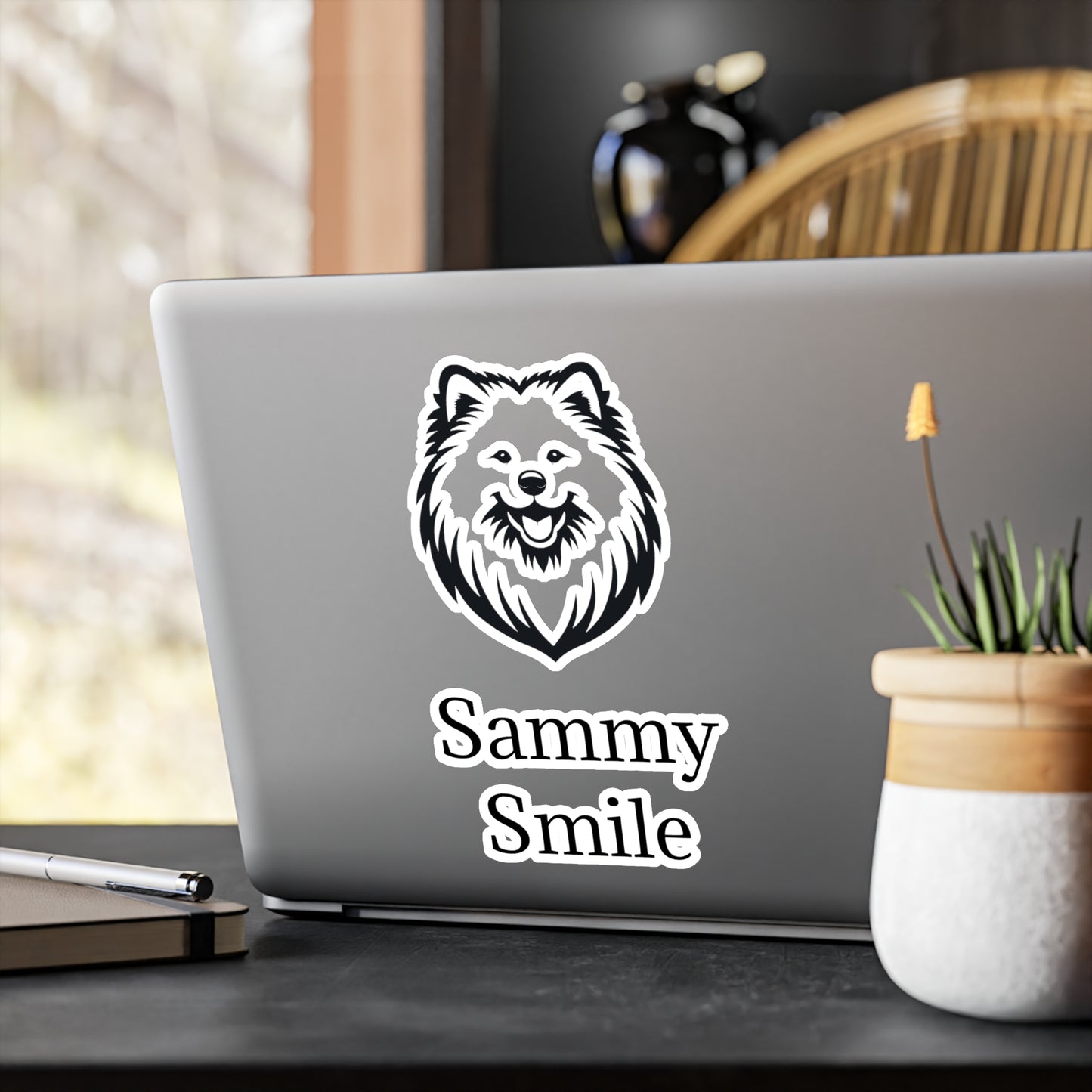 Sammy Smile Vinyl Decal