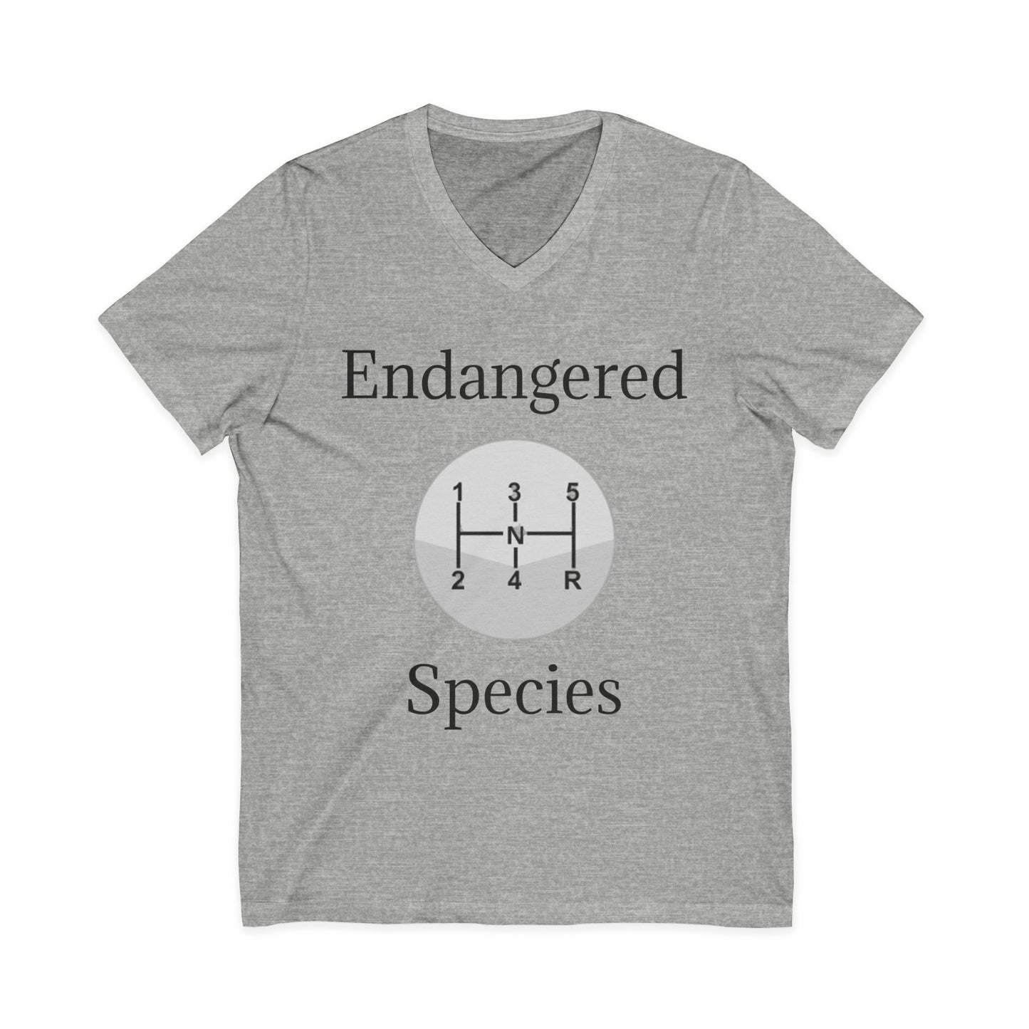 Endangered Species Unisex Short Sleeve V-Neck Tee