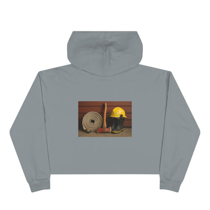 Fire/Rescue Appreciation Women's Crop Hoodie