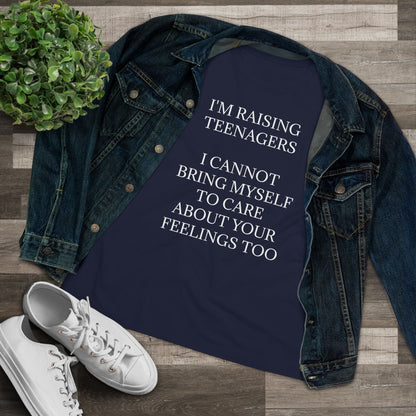 Raising Teenagers Women's Short Sleeve Crewneck Tee