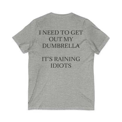 Dumbrella Unisex Short Sleeve V-Neck Tee