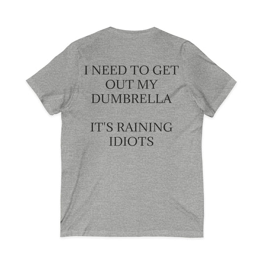 Dumbrella Unisex Short Sleeve V-Neck Tee