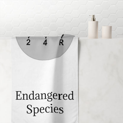 Endangered Species Mink-Cotton  Beach Towel