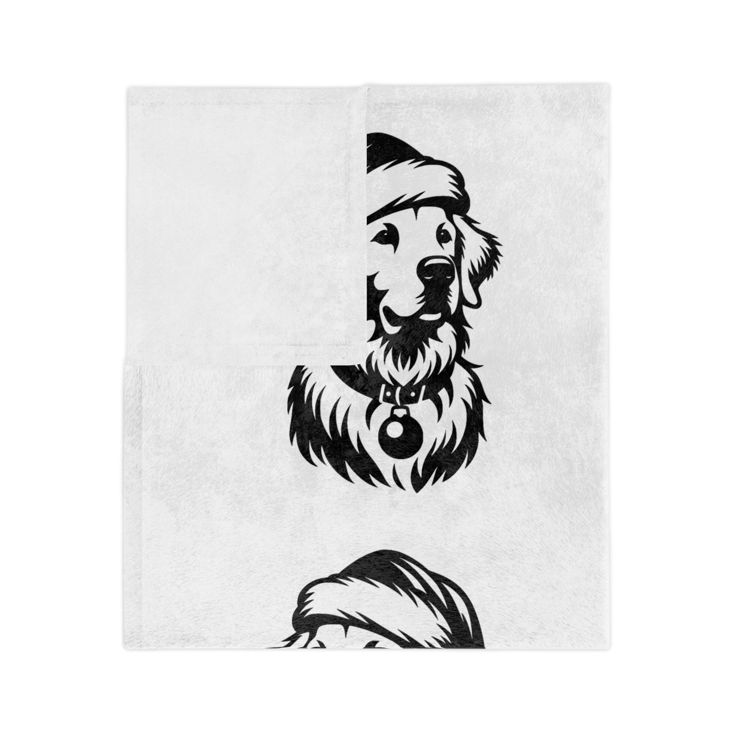 Santa Paws Golden Velveteen Microfiber Blanket